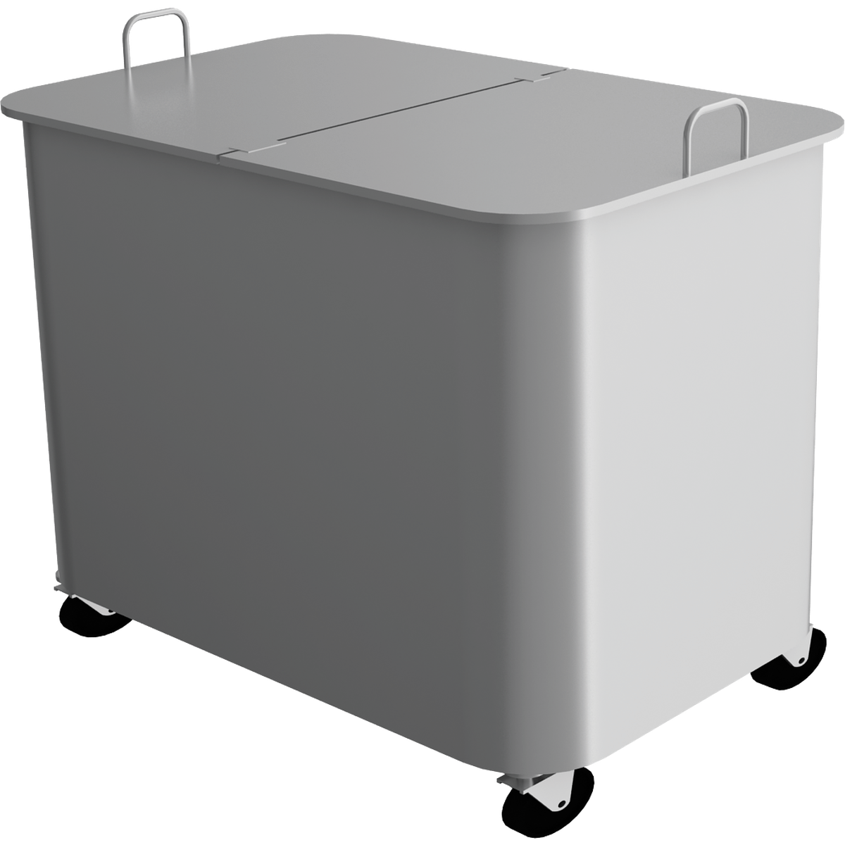 Erzak Arabası Çift Kapaklı 84X54X58 - RVL.ECK.3.8454-58