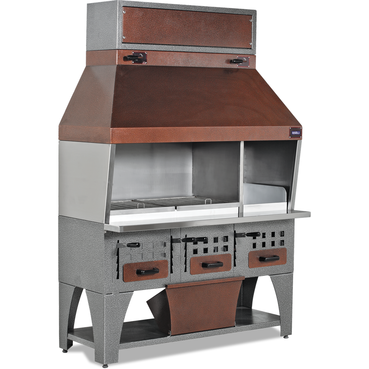 Duvar Tip Izgara Elektrostatik Boyalı 2150X75X215 - RVL.PRG.02