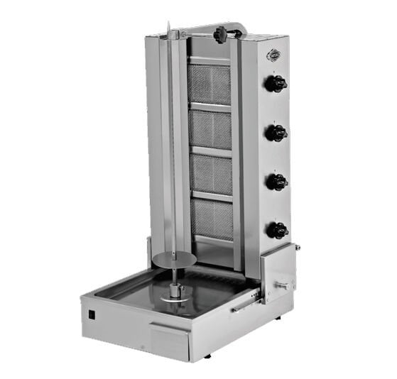 Döner Ocağı Gazlı Alttan Motorlu 4 Radyanlı - EMP.DN.151