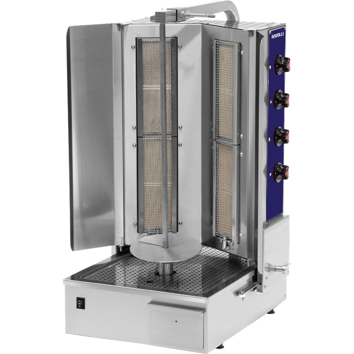 Döner Ocağı Gazlı Alttan Motorlu 4 Radyanlı - RVL.DN.151-2R