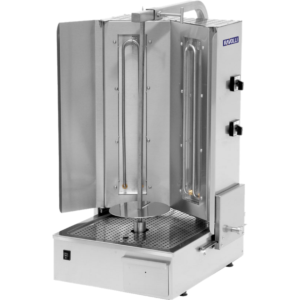 Döner Ocağı Elektrikli Alttan Motorlu 2 Radyanlı - RVL.DN.172-2R