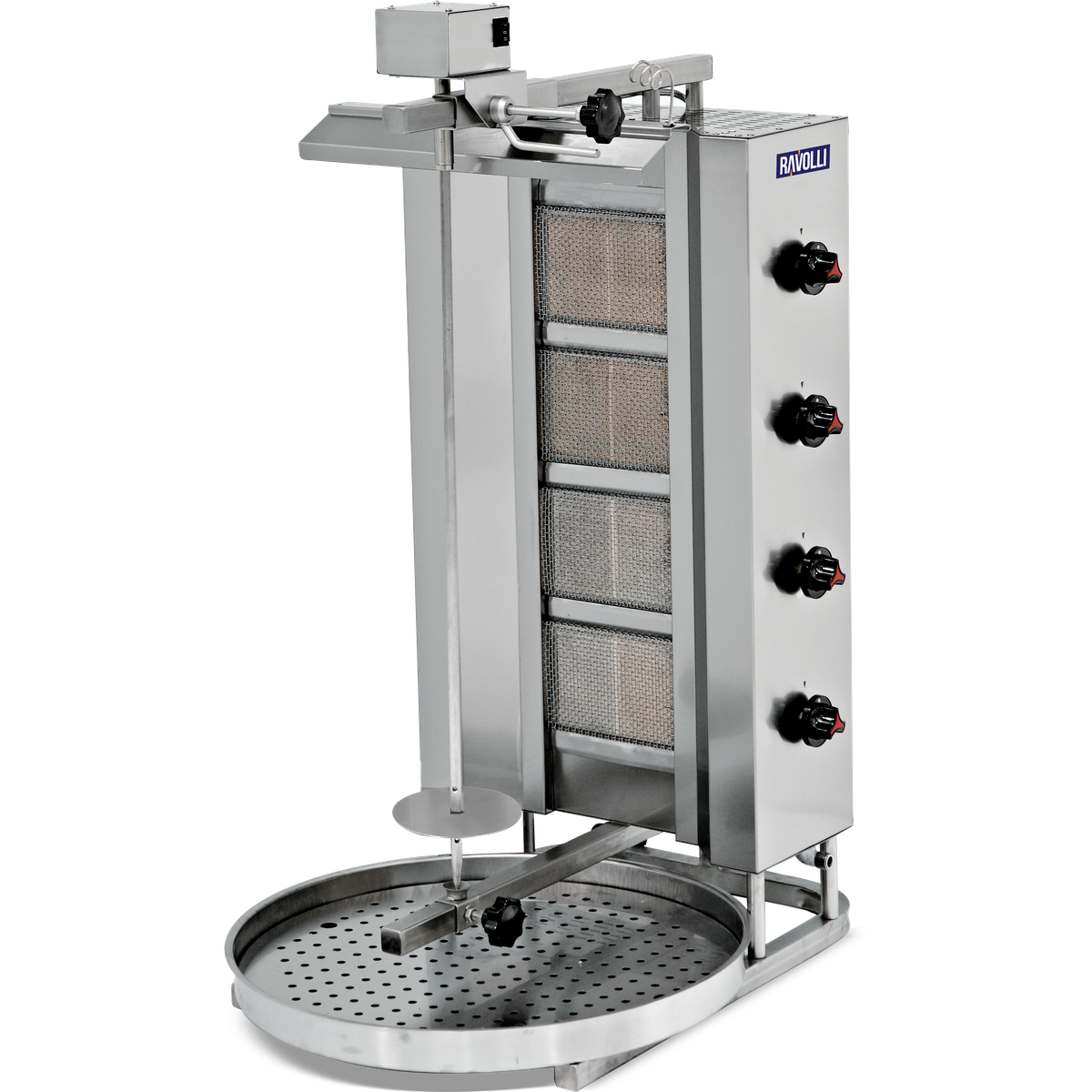 Döner Ocağı Gazlı Üstten Motorlu 5 Radyanlı - RVL.DN.222