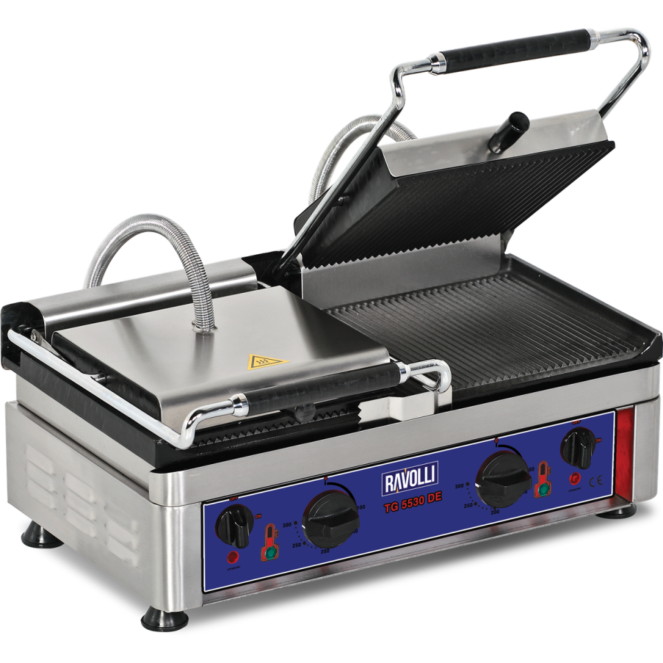 Çift Kapaklı Tost Makinesi Elektrikli- RVL.103