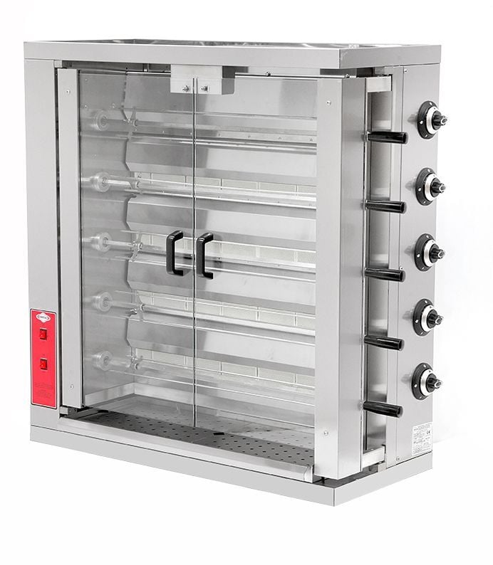 Piliç Kızartma Makinesi Gazlı 30'Lu - EMP.5EG