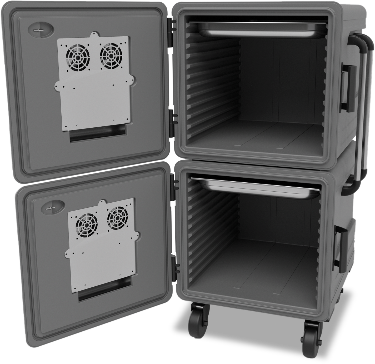 Thermobox 800+800 Gn 2/1 Isıtmalı - EMP.BOX-800+800-I