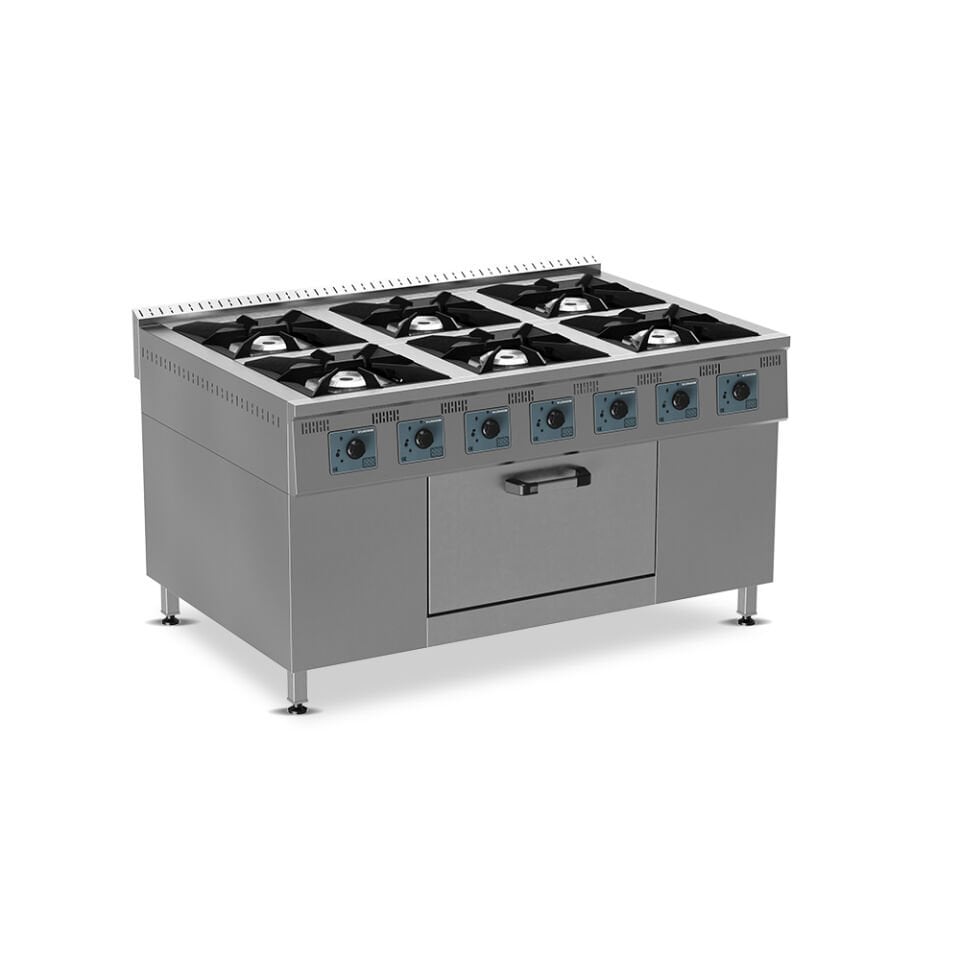 KUZİNE 6 GÖZLÜ GAZLI - KZ.KGF.06