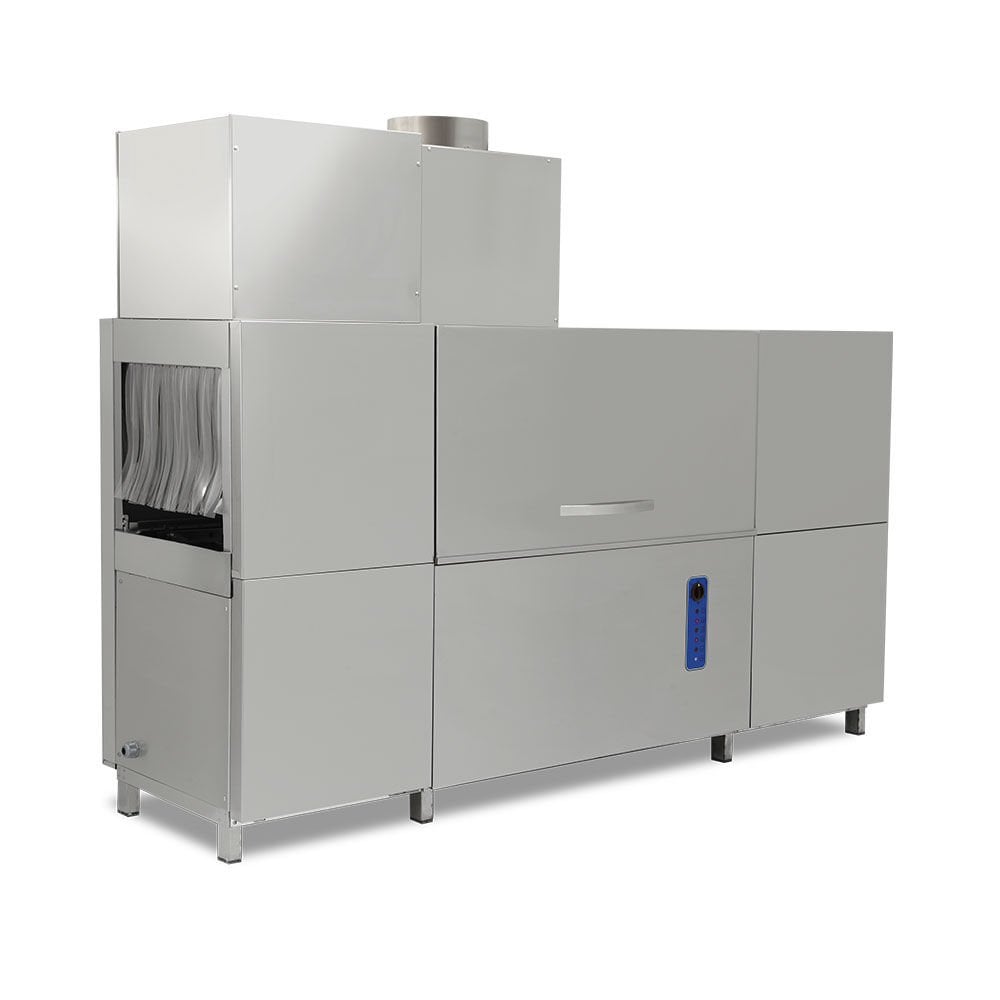 KONVEYÖRLÜ BULAŞIK MAKİNESİ ÖN YIKAMALI KURUTMA TÜNELLİ 3000 TB/SA - RVL.3000.SOL-L