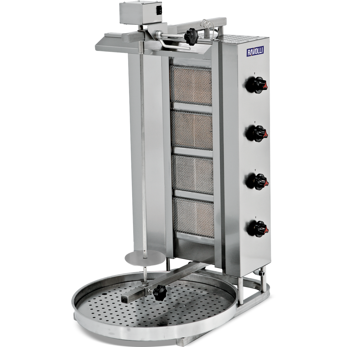 Döner Ocağı Gazlı Üstten Motorlu 5 Radyanlı - RVL.DN.222