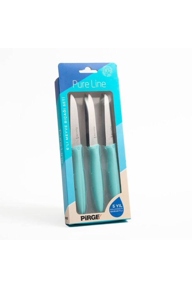 Pure Line Meyve Bıçağı Seti 9 cm (6'lı) - 46010-T