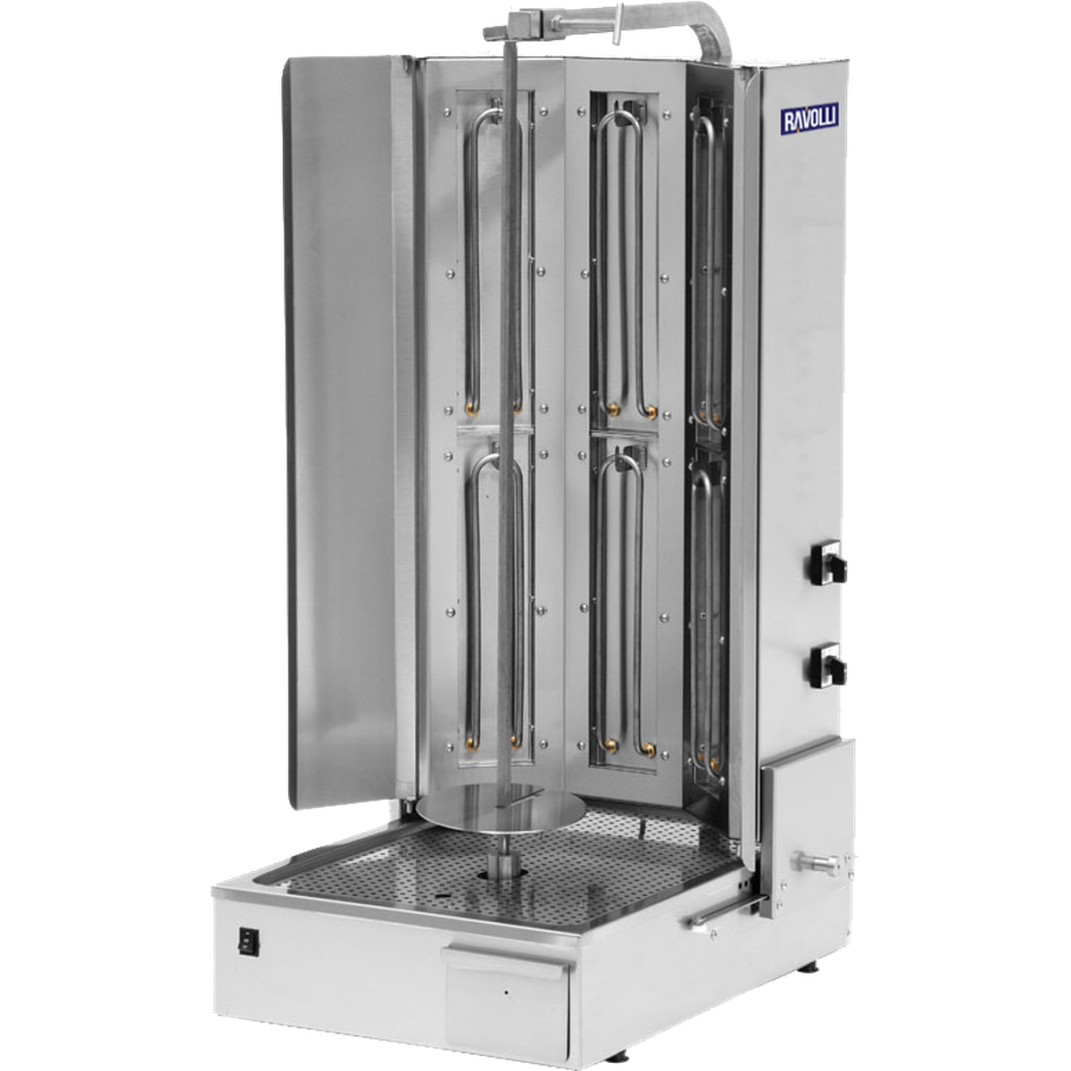 Döner Ocağı Elektrikli Alttan Motorlu 6 Radyanlı - RVL.DN.171-3R