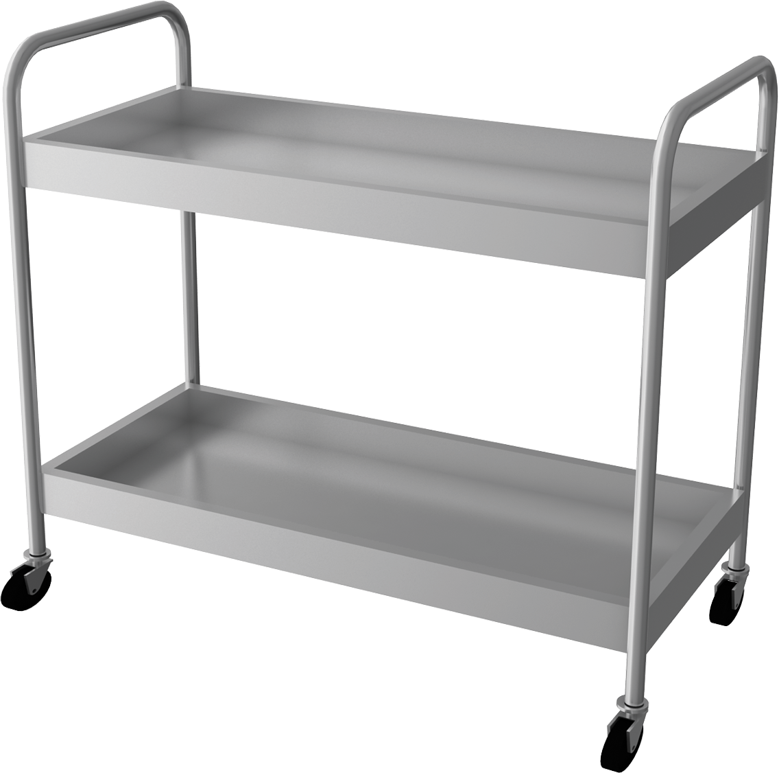 Bulaşık Toplama Arabası Havuzlu 2 Katlı - EMP.BAH.2.8555-90