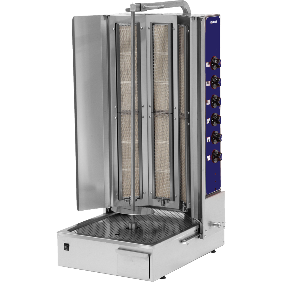 Döner Ocağı Gazlı Alttan Motorlu 6 Radyanlı  - RVL.DN.151