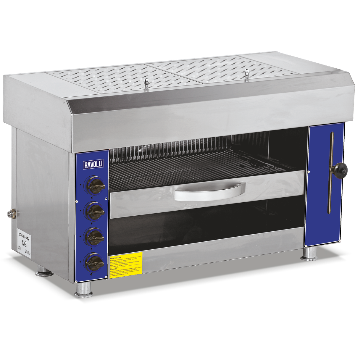 Salamander Izgara Gazlı 6 Radyanlı - RVL.PSG.6