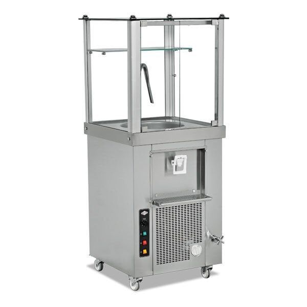 Köpüklü Ayran Makinesi Paslanmaz Çelik 40 Lt - EMP.AYR.40-P