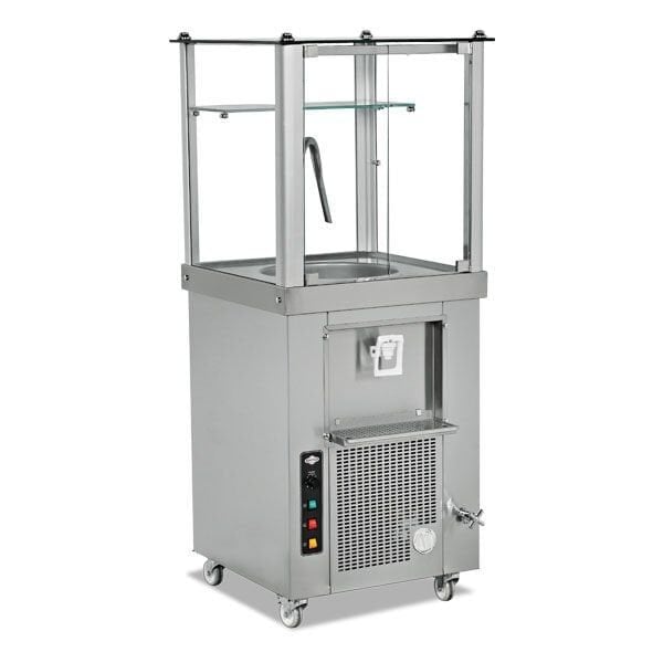 Köpüklü Ayran Makinesi Paslanmaz Çelik 40 Lt - EMP.AYR.40-P