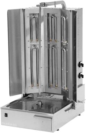 Döner Ocağı Elektrikli Alttan Motorlu 6 Radyanlı - EMP.DN.170-3R