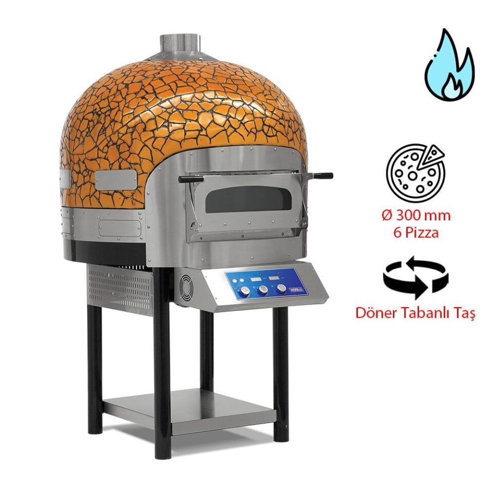 Döner Tabanlı Pizza Fırını Elektrikli Dijital - RVL.SPO.01-D