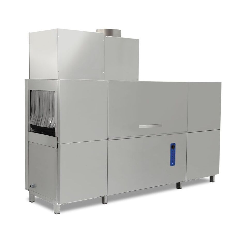 Konveyörlü Bulaşık Makinesi Ön Yıkamalı Kurutma Tünelli 3000 Tb/Sa - RVL.3000.SOL-L
