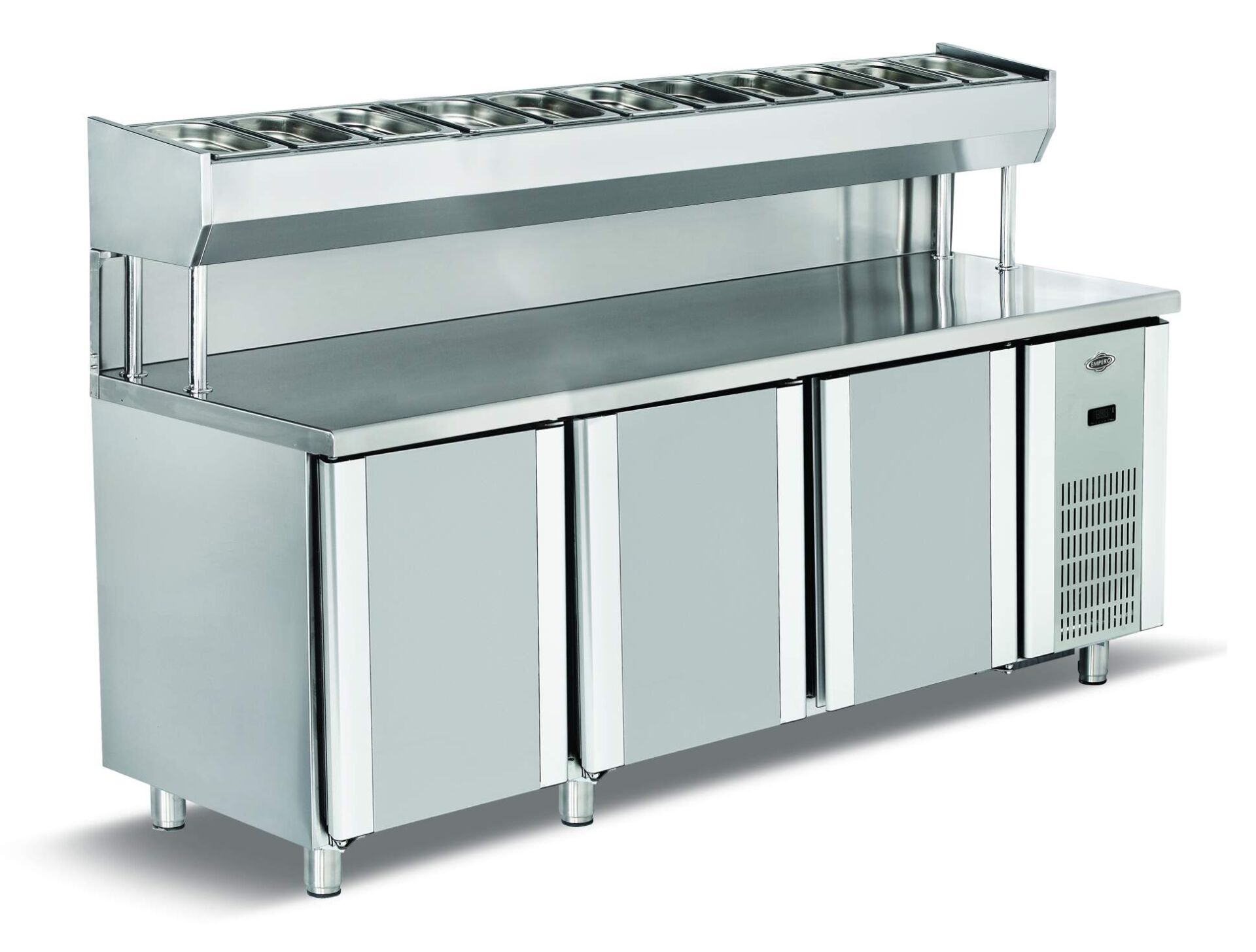 Pizza Ve Salata Hazırlık Buzdolabı 200X80X85/135 - EMP.200.80.01-PSY