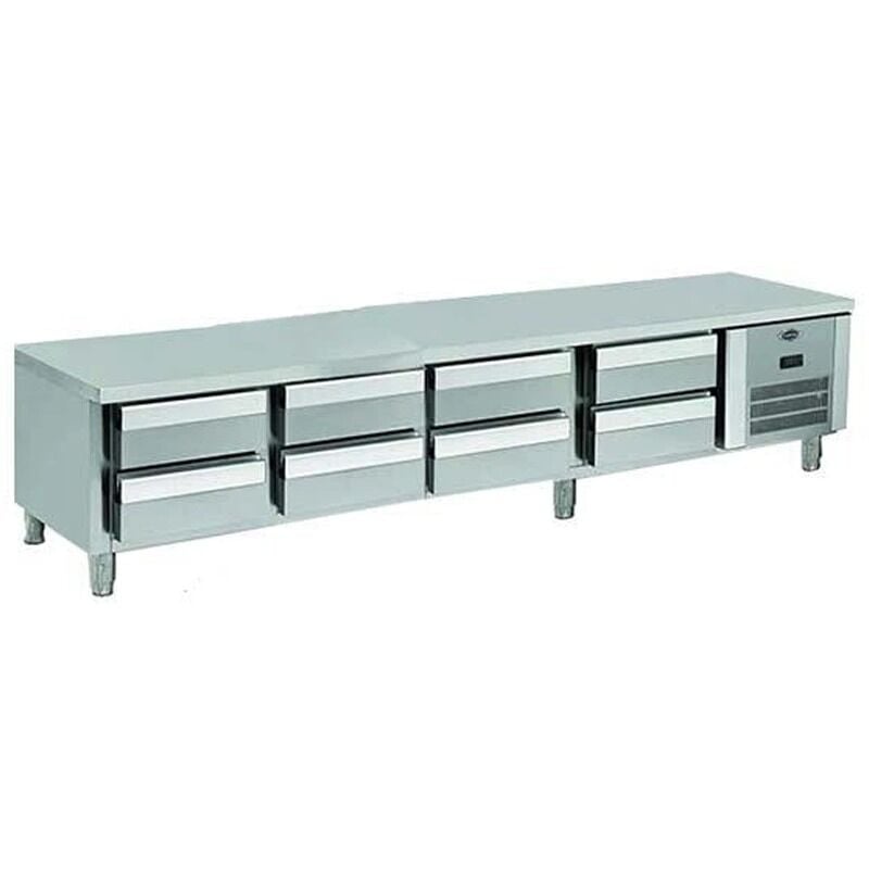 Set Altı Buzdolabı 8 Çekmeceli 240X60X60 - EMP.240.60.01-S