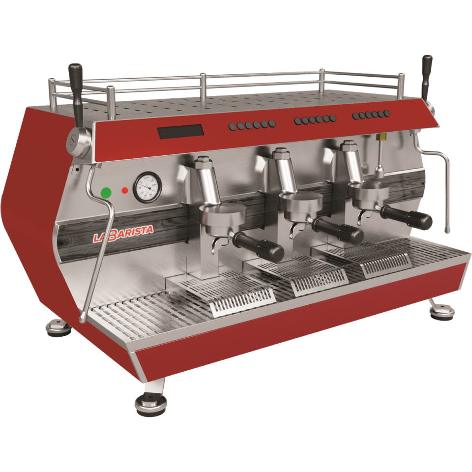 Cappuccıno Ve Espresso Makinesi Tam Otomatik 3 Gruplu - RVL.PLS.CPC.3G-D