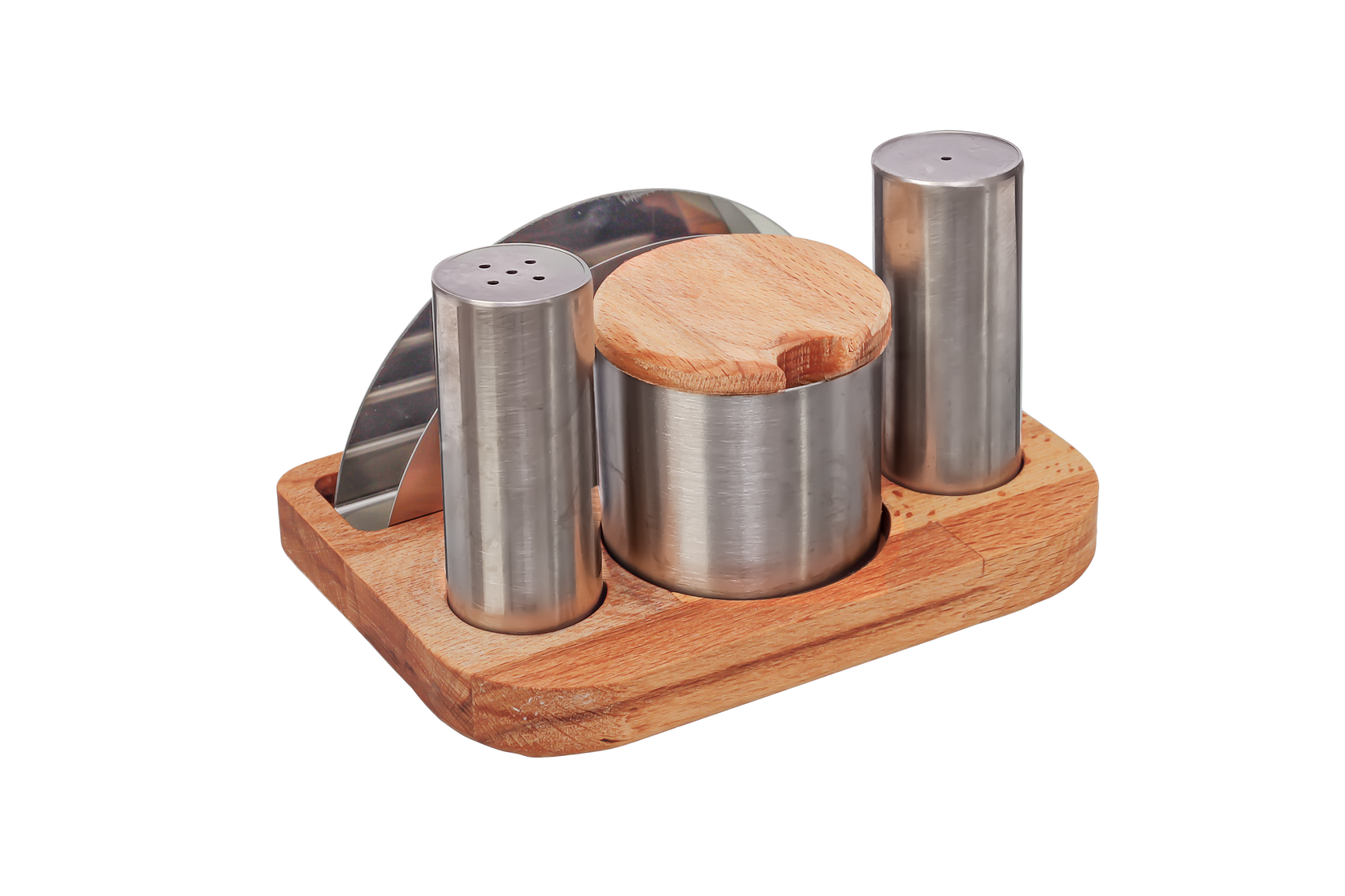 Tuzluk Takımı Baharatlıklı Ve Peçetelikli KBT-123