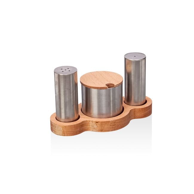 Tuzluk Takımı 3'lü Baharatlıklı KBT-132