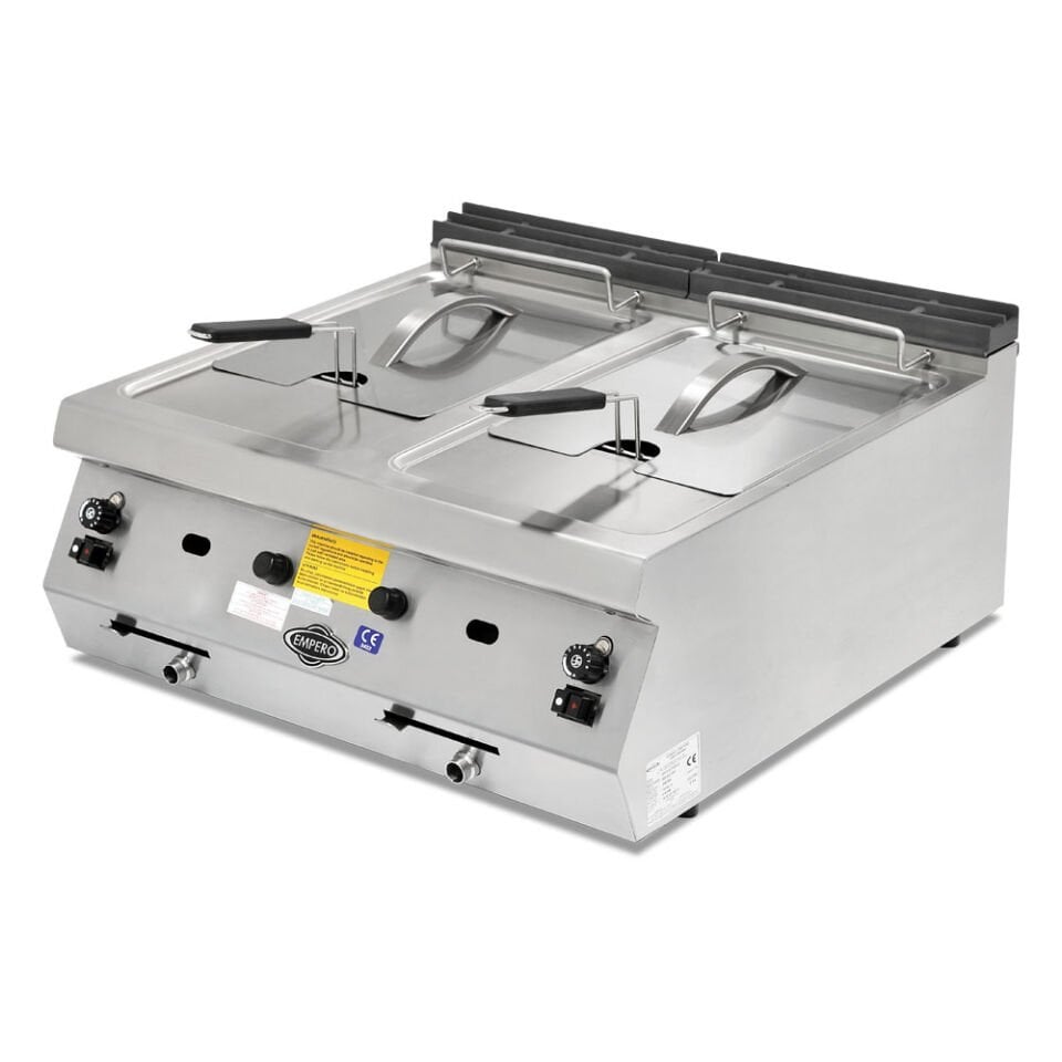 Fritöz Gazlı 80X70X30 - 700 Plus EMP.PLS.7FG020-S