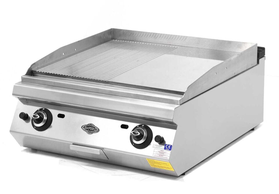 Izgara Gazlı Düz+Oluklu 80X90X30 900 Plus - EMP.PLS.9IG022