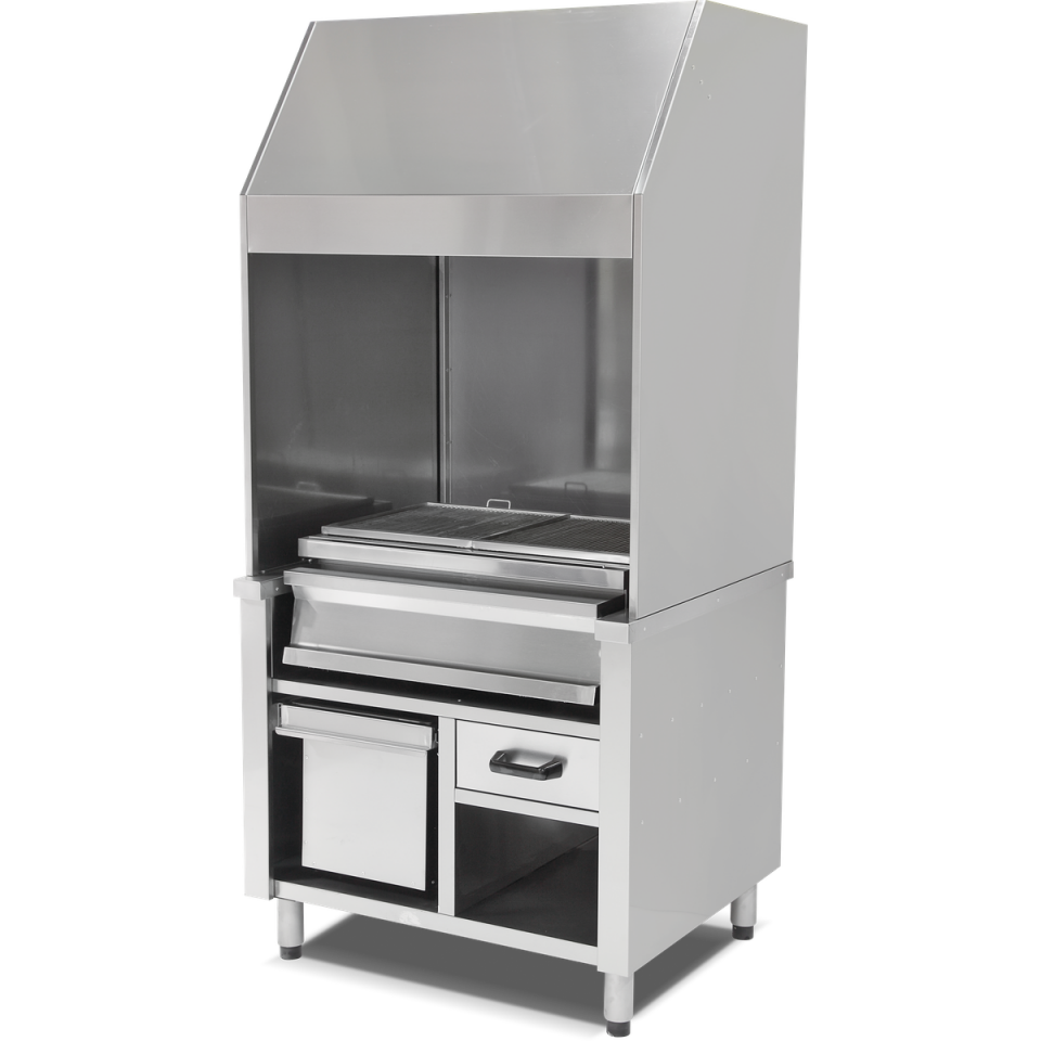 Duvar Tip Kömürlü Izgara 160 Cm - RVL.OCK.030-W