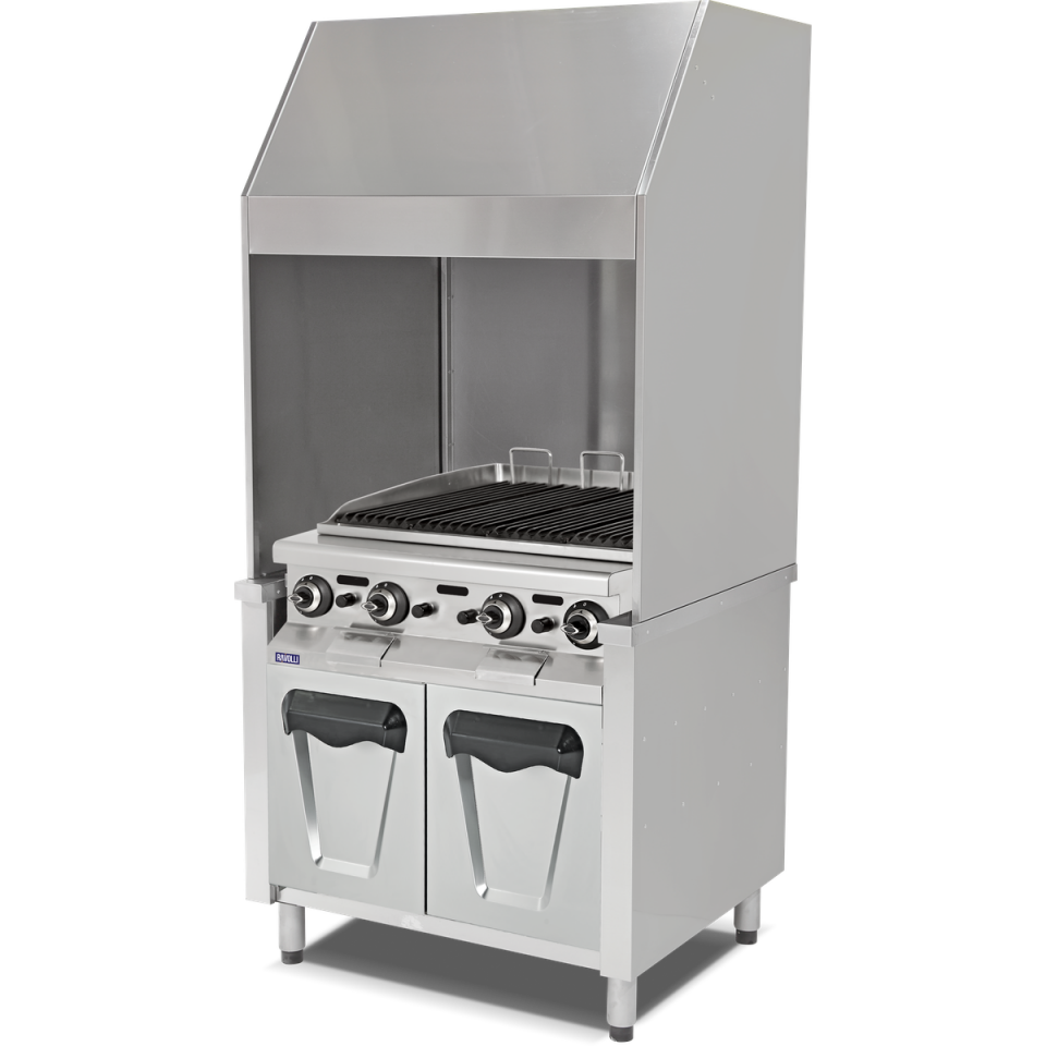 Duvar Tip Gazlı Sulu Izgara 120 Cm - RVL.OCG.020-W