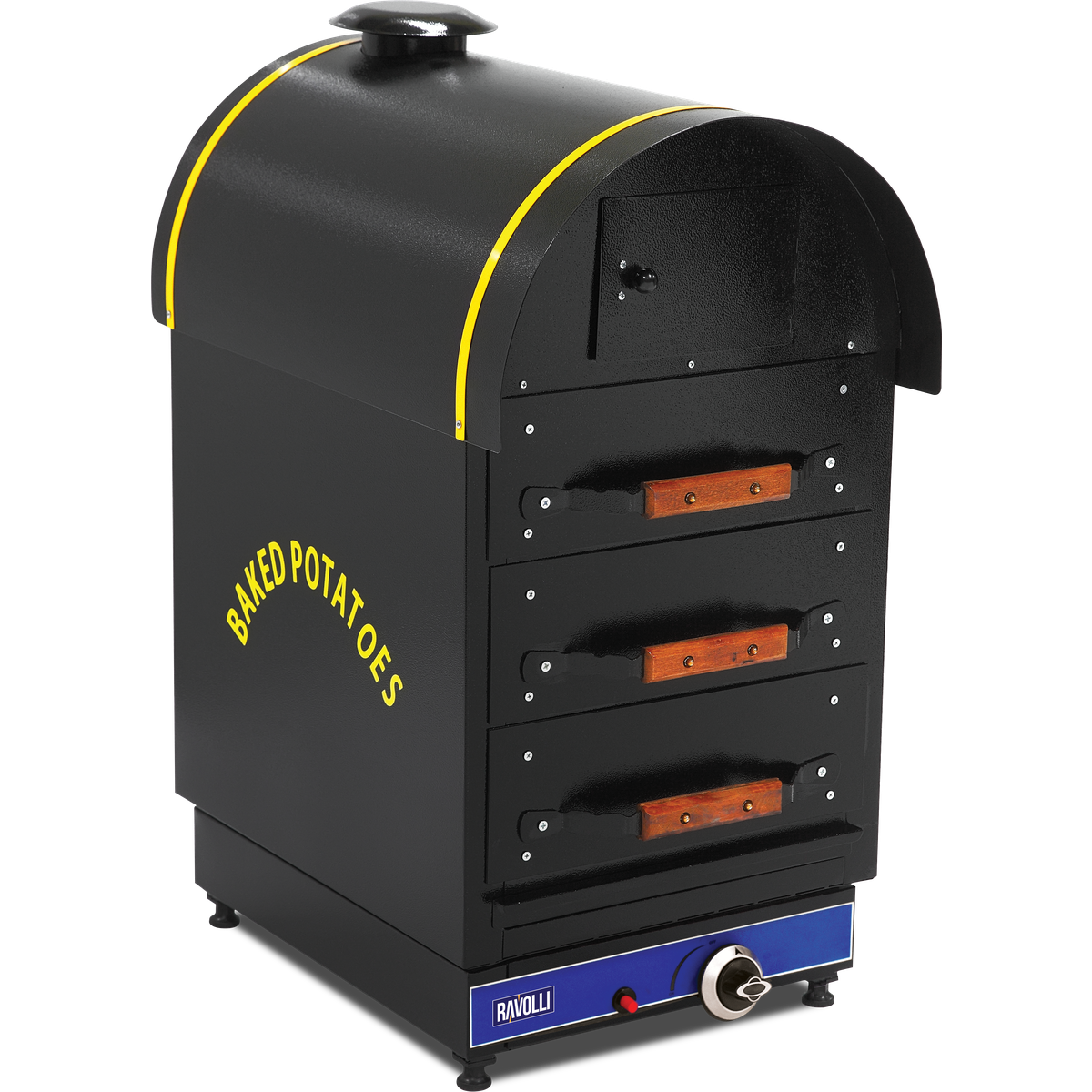 Kumpir Fırını Gazlı 3 Çekmeceli - RVL.KFG.030