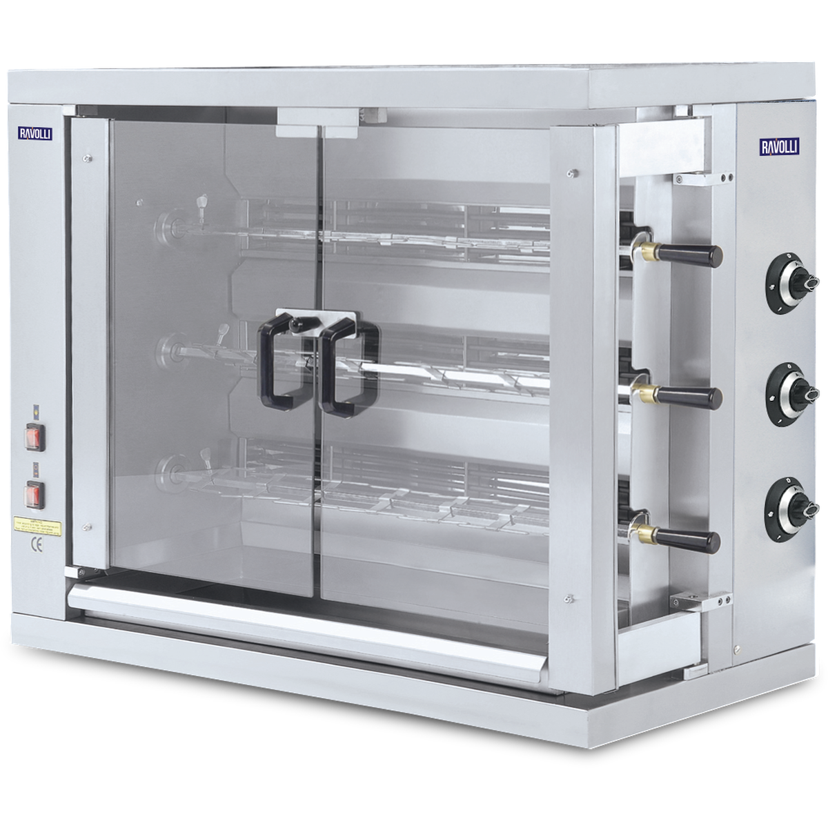 Piliç Kızartma Makinesi Elektrikli 18'Li - RVL.3EE