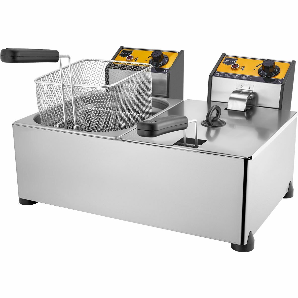 Fritöz Elektrikli 5+5 Lt