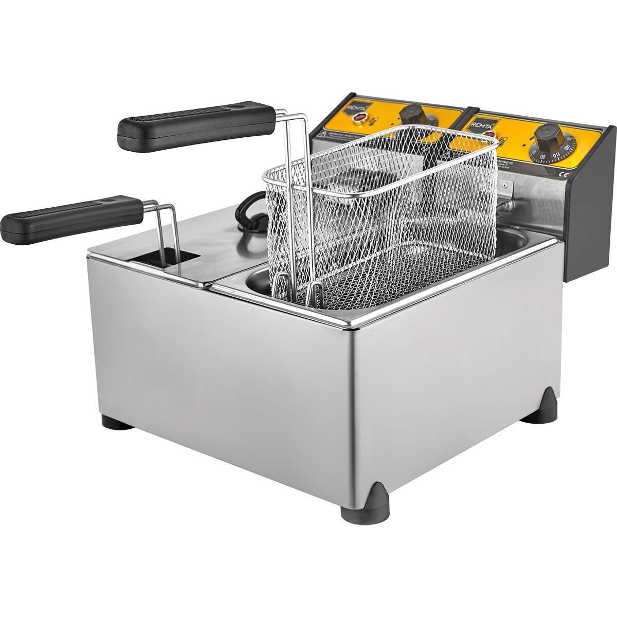 Fritöz Elektrikli 3+3 Lt