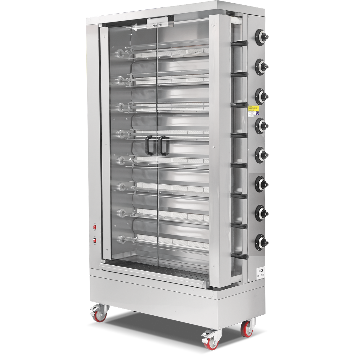 Piliç Kızartma Makinesi Gazlı 48'Li - RVL.8EG