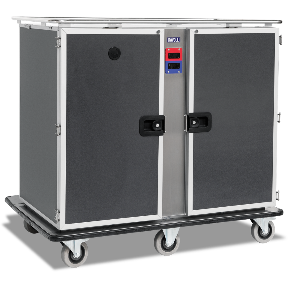 Plus Sıcak-Soğuk Banket Arabası 12 Gn 2/1 Sıcak + 12 Gn 2/1 Soğuk - RVL.BQ2-12+12HC