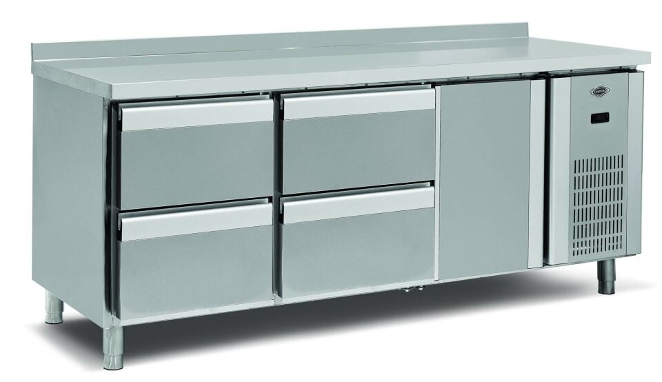 Tezgah Tip Buzdolabı 4 Çekmece + 1 Kapı - EMP.200.70.01-4C