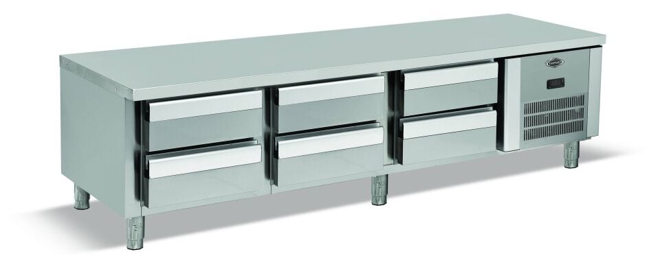 SET ALTI BUZDOLABI 6 ÇEKMECELİ 200X60X60 - EMP.200.60.01-S