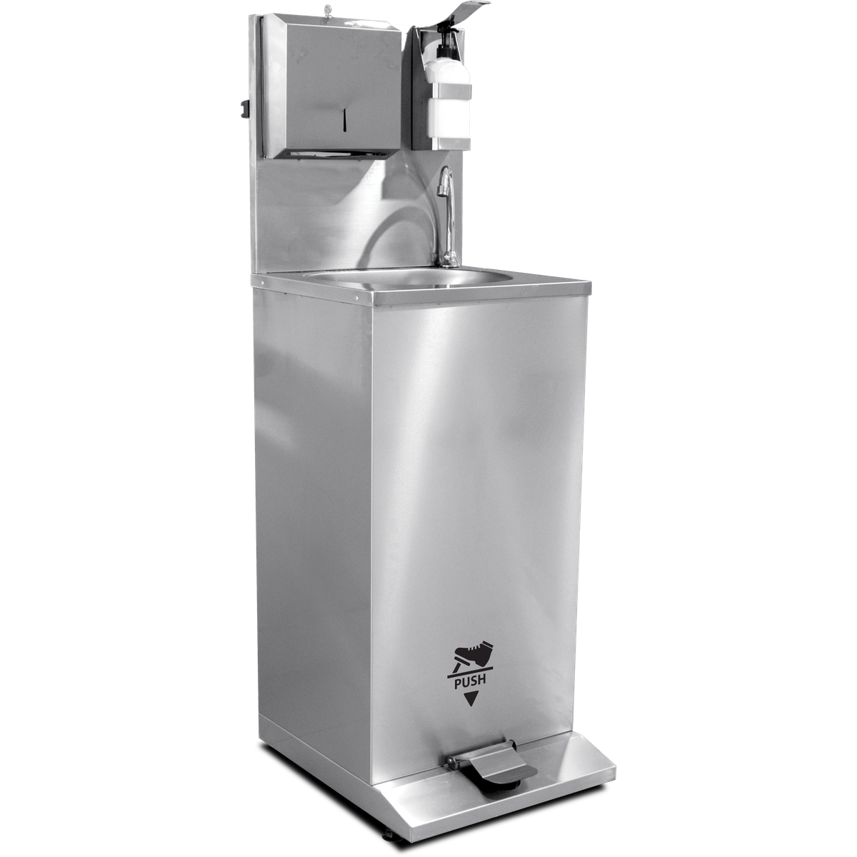 DİZDEN KUMANDALI MOBİL EL YIKAMA EVYESİ - RVL.DKE.50-T