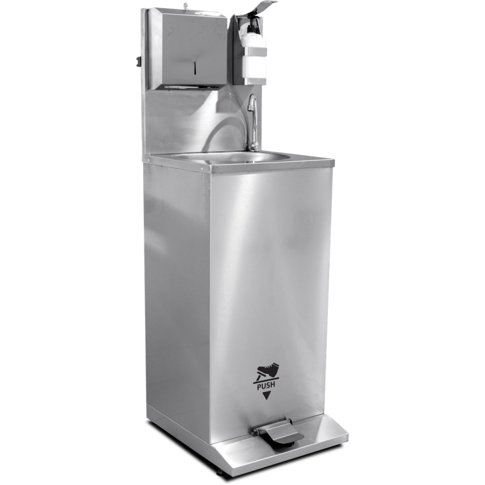 DİZDEN KUMANDALI MOBİL EL YIKAMA EVYESİ - RVL.DKE.50-T