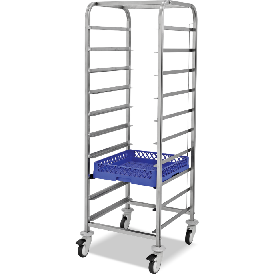 Basket Taşıma Arabası Yüksek 10 Basket - RVL.BAKY.2.10