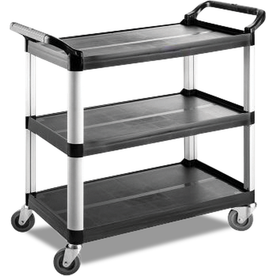 Plastik Servis Arabası 3 Katlı - RVL.PSV.03