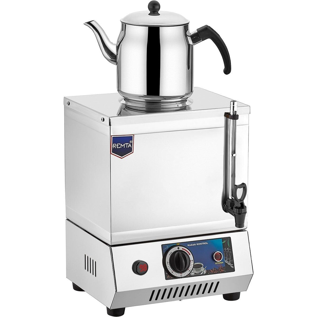 Çay Kazanı Elektrikli Pleytsiz 14 Lt