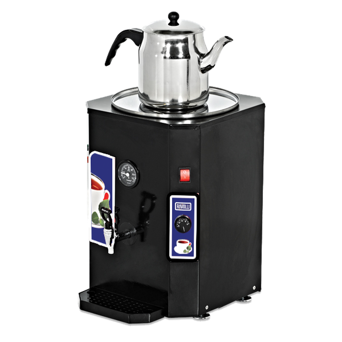 Çay Makinesi Tek Demlikli 120 Bardak -  RVL.DCY.120