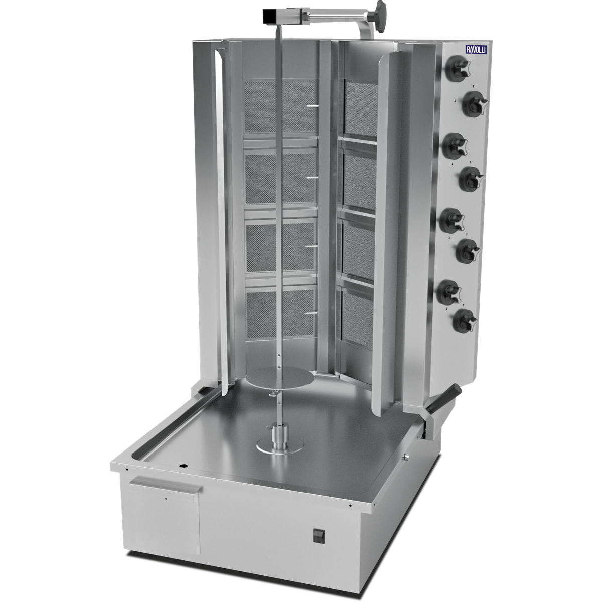 Döner Ocağı Gazlı Alttan Motorlu V Tip 10 Radyanlı  - RVL.DN.152