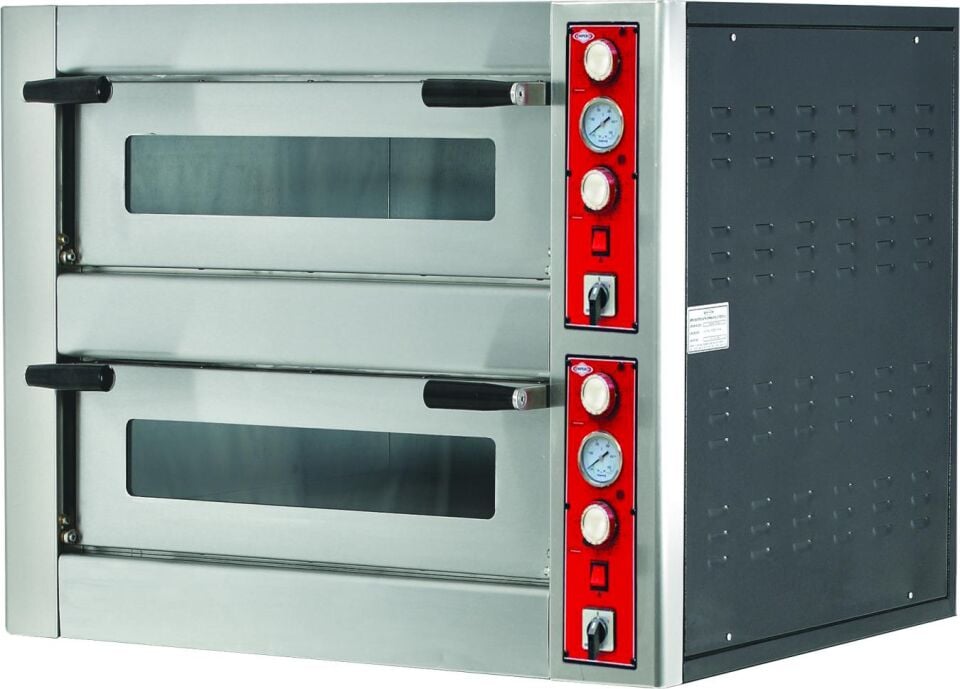 Pizza Fırını İki Katlı Elektrikli - EMP.8+8