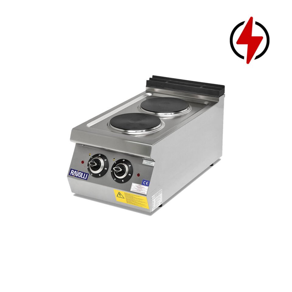 Ocak Elektrikli 2'Li 40X70X30 - 700 Plus RVL.PLS.7KE010-Y