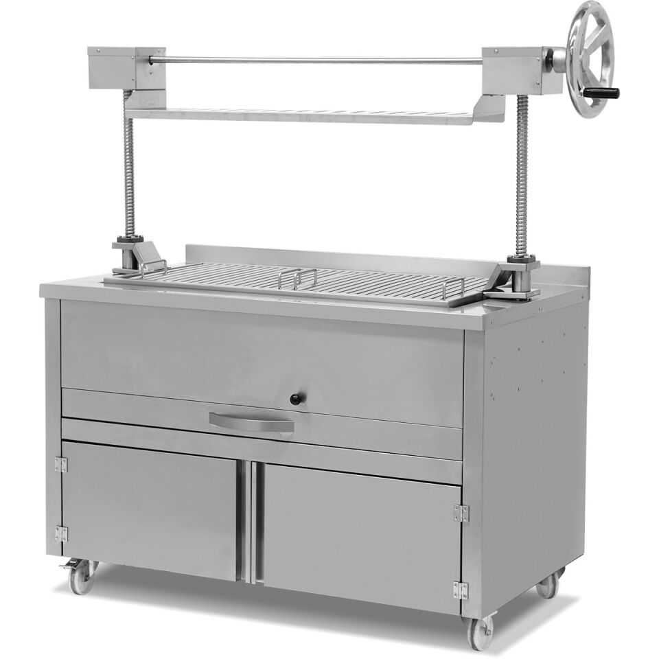 Asansörlü Kömürlü Izgara 134X80X90/169 - RVL.BTG.02