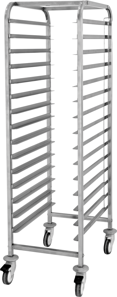 Tepsi Taşıma Arabası 60X80 15 Katlı - EMP.TT.2.6080